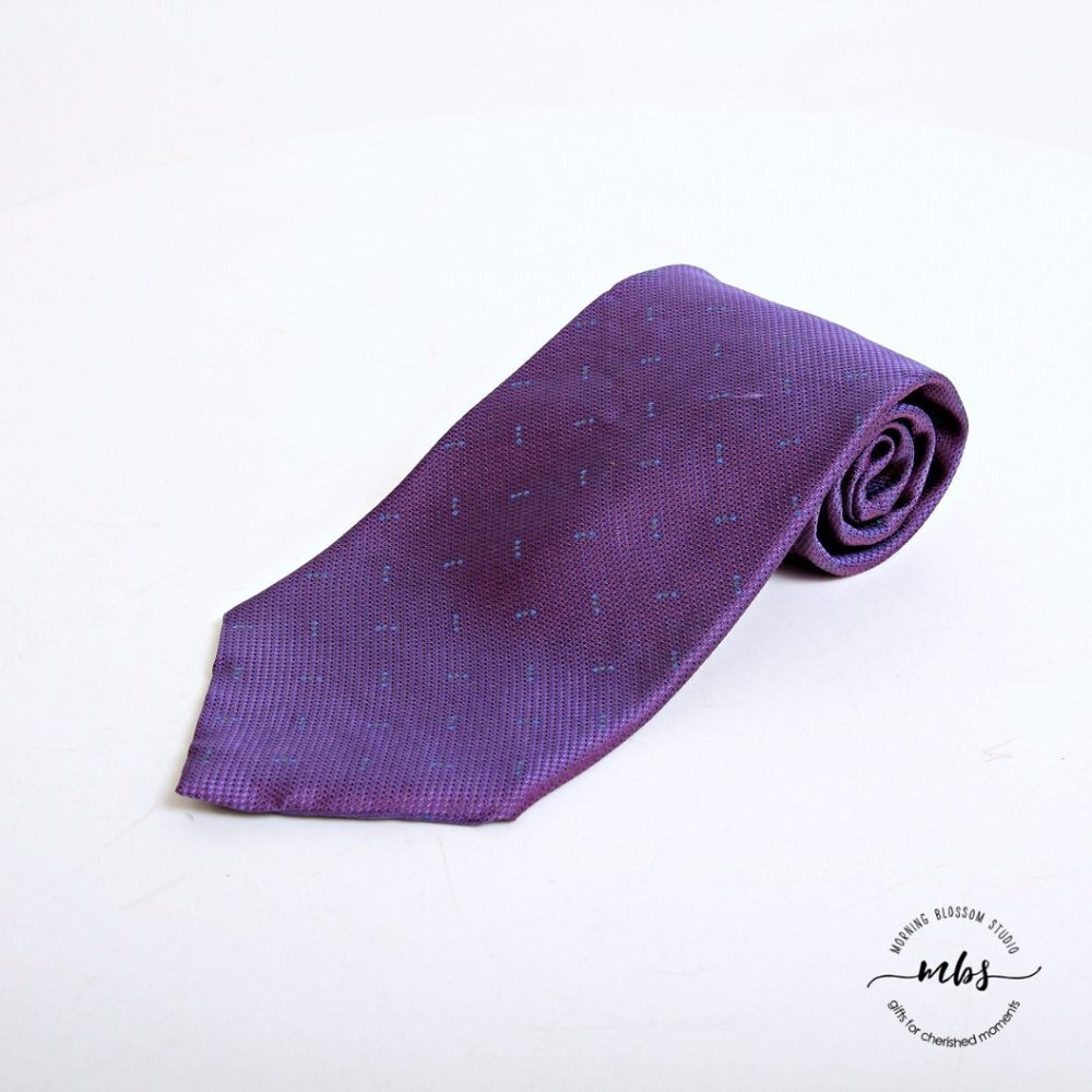 Geoffrey Beene Checkered Silk Tie